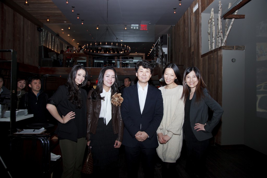 The main floor of Barn Joo with the owner, Charles "Tiger" Chong.